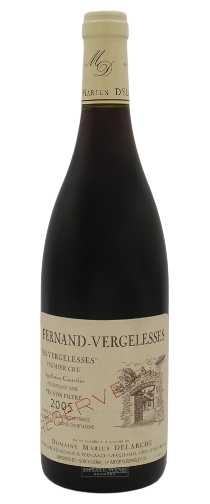 Marius Delarche Pernand-Vergelesses Les Vergelesses 1er Cru Reserve 2005 750ml - 1