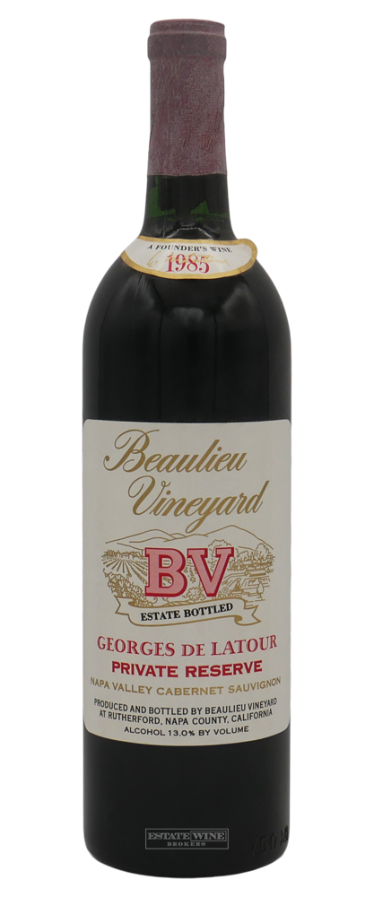 Beaulieu Vineyard Cabernet Sauvignon Georges de Latour Private Reserve 1985 750ml - 2