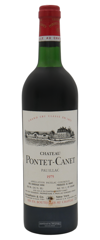 Pontet-Canet 1975 750ml - 1