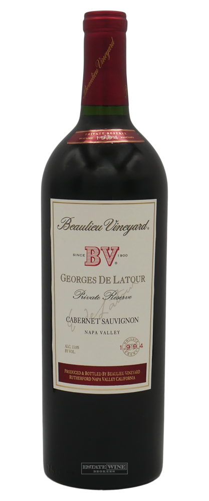 Beaulieu Vineyard Cabernet Sauvignon Georges De Latour Private Reserve Napa Valley 1994 750ml - 1
