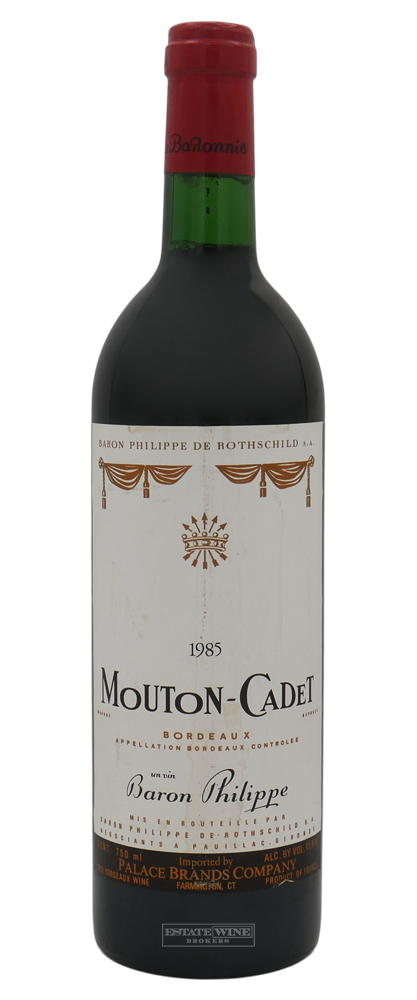 Baron Philippe de Rothschild Mouton Cadet 1985 750ml - 1