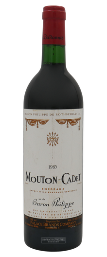 Baron Philippe de Rothschild Mouton Cadet 1985 750ml - 1