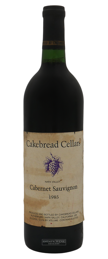 Cakebread Cellars Cabernet Sauvignon Napa Valley 1985 750ml [Stained Label] - 1