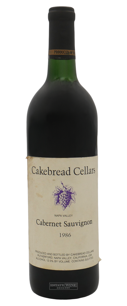 Cakebread Cellars Cabernet Sauvignon Napa Valley 1986 750ml - 1