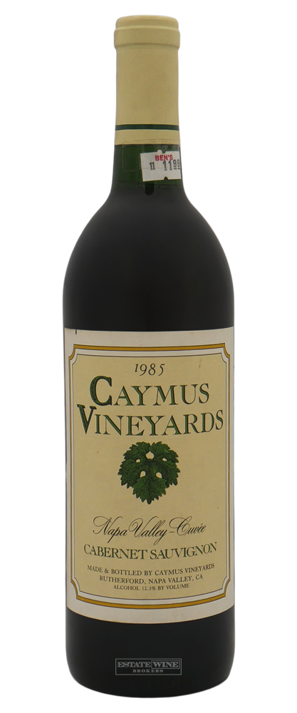 Caymus Cabernet Sauvignon Cuvee Napa Valley 1985 750ml - 1