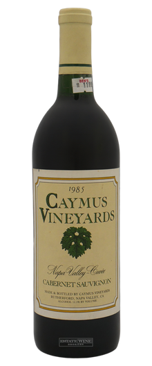 Caymus Cabernet Sauvignon Cuvee Napa Valley 1985 750ml - 1