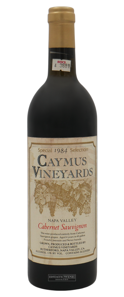 Caymus Cabernet Sauvignon Special Selection Napa Valley 1984 750ml - 1