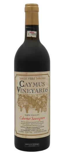 Caymus Cabernet Sauvignon Special Selection Napa Valley 1984 750ml - 1