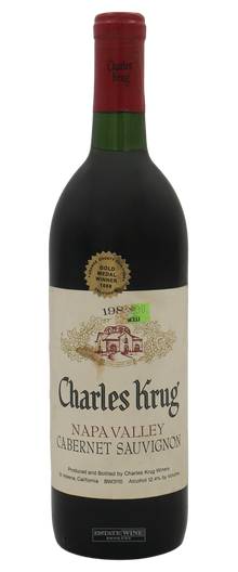 Charles Krug Cabernet Sauvignon Napa Valley 1983 750ml - 1