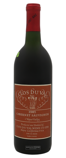 Clos du Val Cabernet Sauvignon Napa Valley 1983 750ml - 1