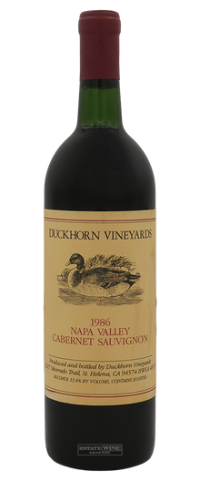 Duckhorn Cabernet Sauvignon Napa Valley 1986 750ml - 1