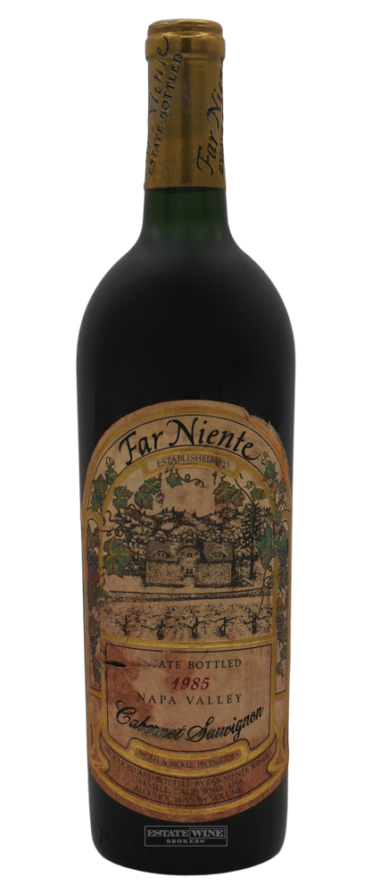 Far Niente Cabernet Sauvignon Estate Napa Valley 1985 750ml [Stained Label] - 1