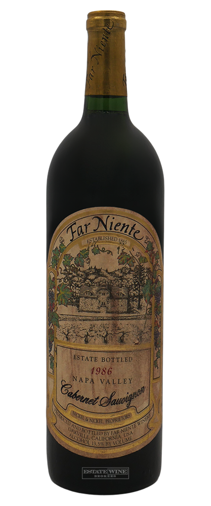 Far Niente Cabernet Sauvignon Estate Napa Valley 1986 750ml [Stained Label] - 1