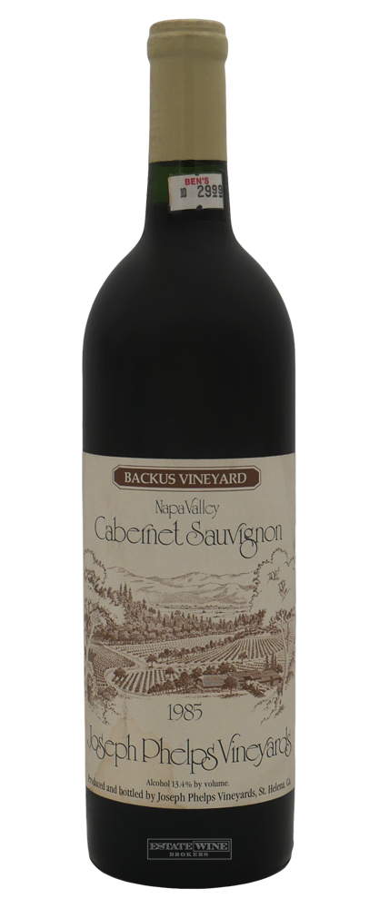 Joseph Phelps Cabernet Sauvignon Backus Vineyard Napa Valley 1985 750ml - 1