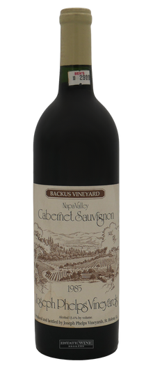 Joseph Phelps Cabernet Sauvignon Backus Vineyard Napa Valley 1985 750ml - 1