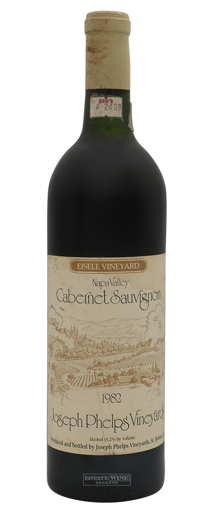 Joseph Phelps Cabernet Sauvignon Eisele Vineyard Napa Valley 1982 750ml - 1