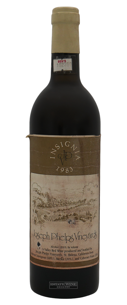 Joseph Phelps Insignia Napa Valley 1983 750ml [Staind Label] - 1