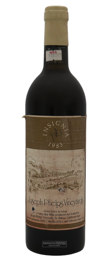 Joseph Phelps Insignia Napa Valley 1983 750ml [Staind Label] - 1