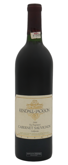 Kendall Jackson Cabernet Sauvignon Proprietor's Reserve 1986 750ml - 1