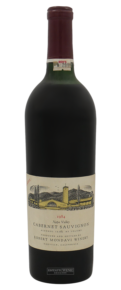 Robert Mondavi Cabernet Sauvignon Napa Valley 1984 750ml - 1