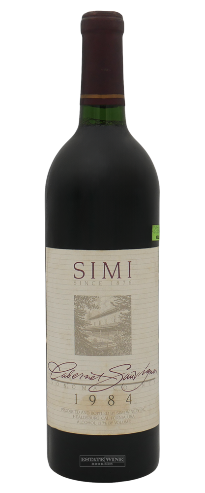 Simi Cabernet Sauvignon Alexander Valley 1984 750ml - 1