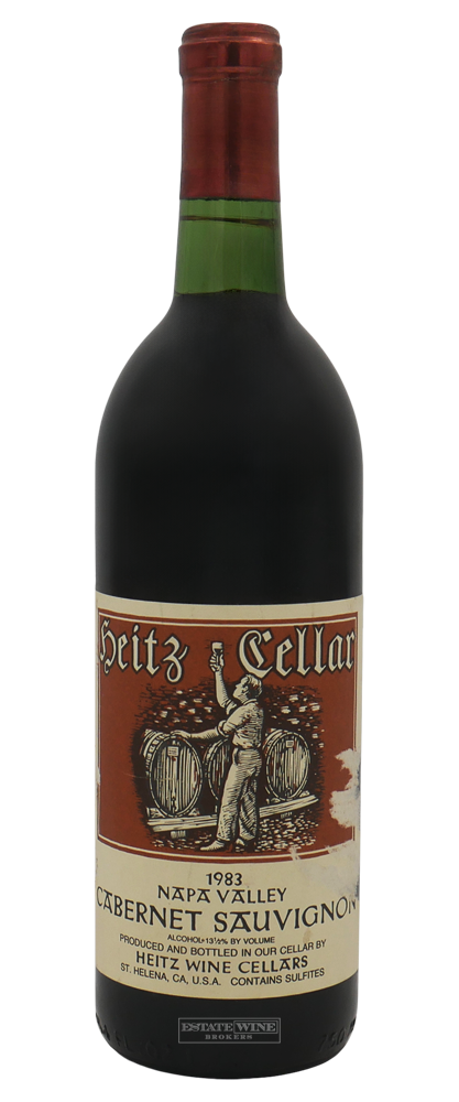 Heitz Cellar Cabernet Sauvignon Napa Valley 1983 750ml [DAMAGED LABEL] - 1