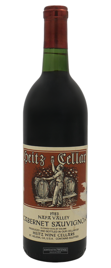 Heitz Cellar Cabernet Sauvignon Napa Valley 1983 750ml [DAMAGED LABEL] - 1