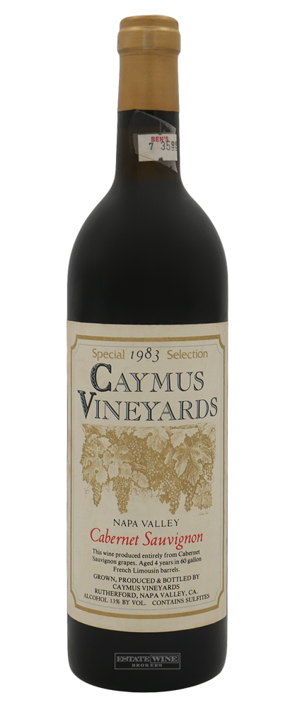 Caymus Cabernet Sauvignon Special Selection Napa Valley 1983 750ml - 1