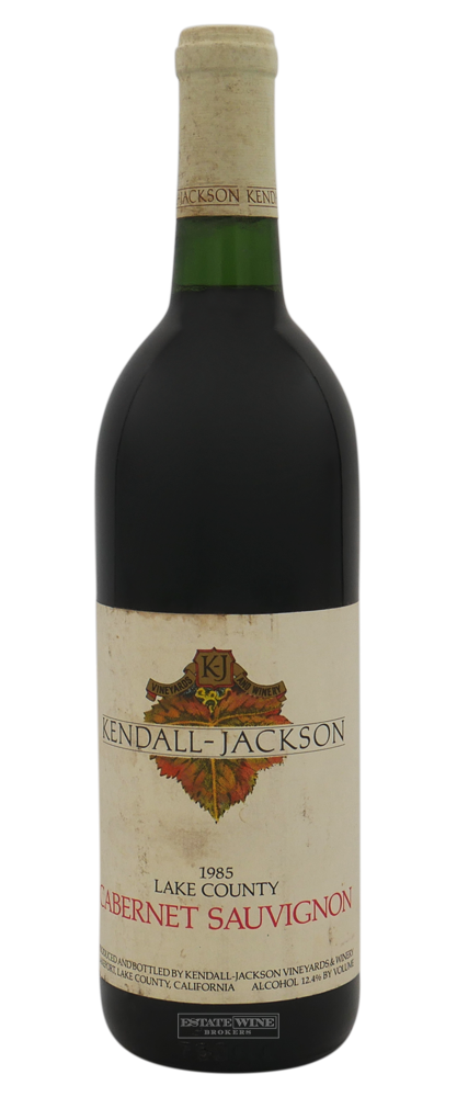 Kendall Jackson Cabernet Sauvignon Lake County 1985 750ml - 1