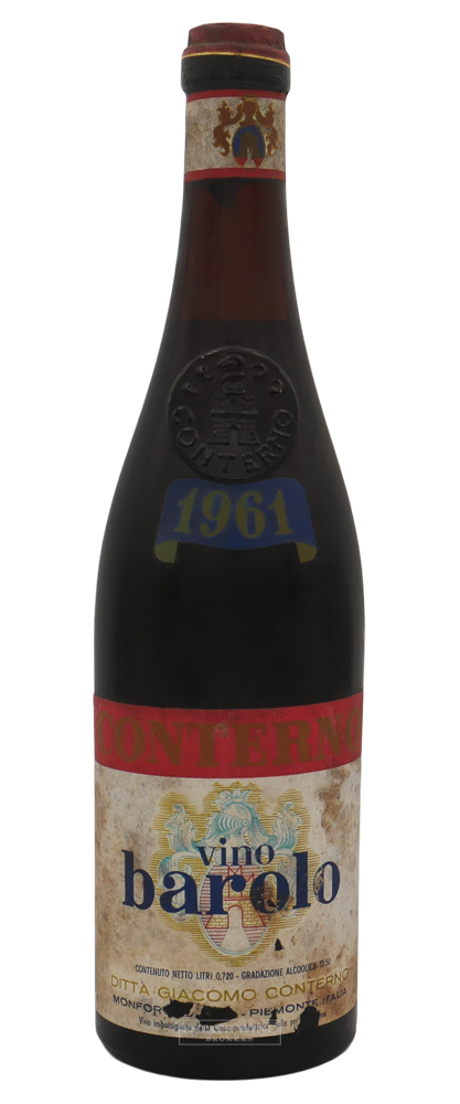 Giacomo Conterno Barolo Cascina Francia 1961 750ml [Damaged Label] - 1