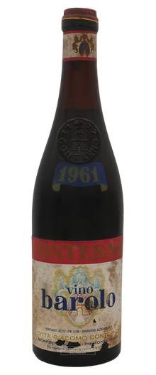 Giacomo Conterno Barolo Cascina Francia 1961 750ml [Damaged Label] - 1