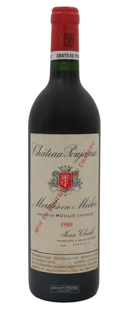 Poujeaux 1989 750ml - 1