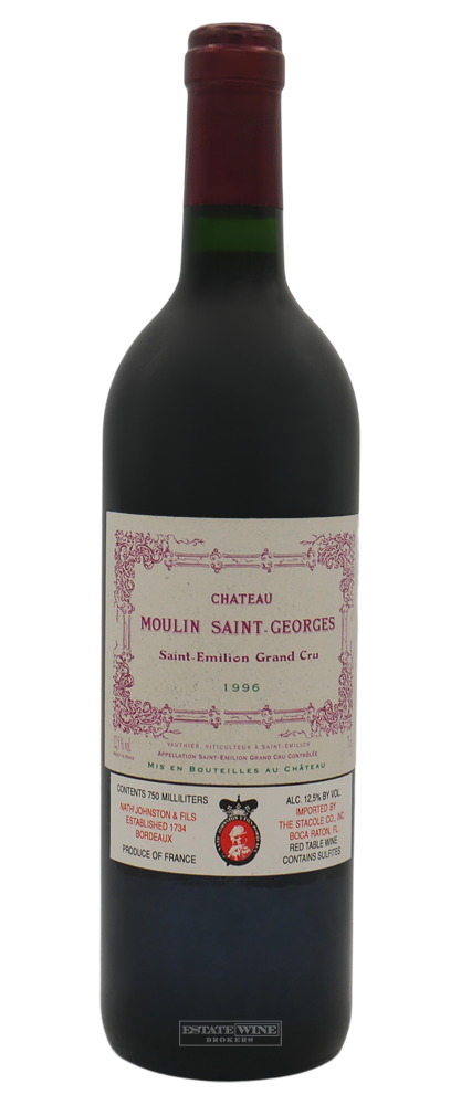 Moulin Saint Georges 1996 750ml - 1