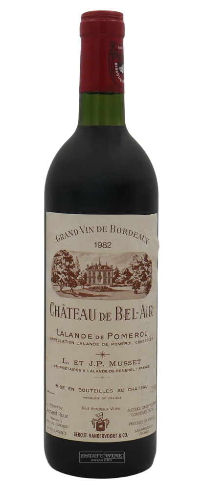 Bel-Air Lalande de Pomerol 1982 750ml - 1