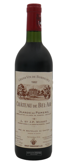 Bel-Air Lalande de Pomerol 1982 750ml - 1