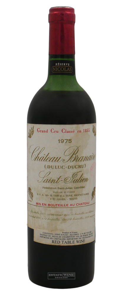 Branaire (Duluc-Ducru) Reserve Nicolas 1975 750ml - 1