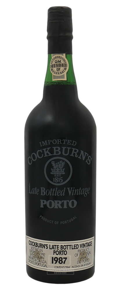 Cockburn Porto Late Bottled Vintage 1987 750ml - 1
