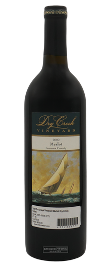 Dry Creek Vineyard Merlot Bullock Vineyard 2002 750ml - 1