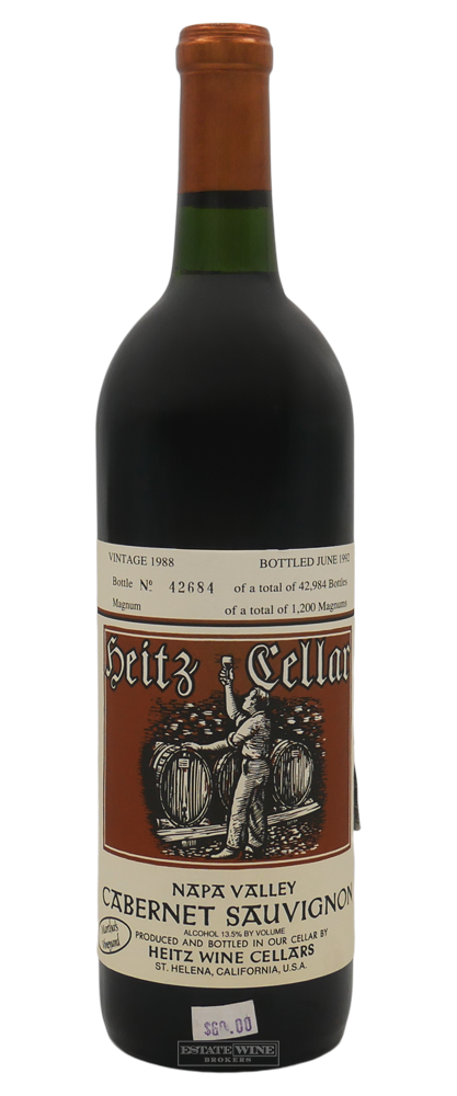 Heitz Cellar Cabernet Sauvignon St. Helena 1988 750ml - 1