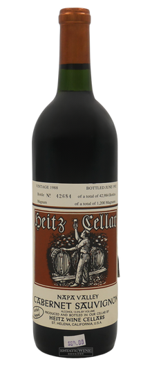 Heitz Cellar Cabernet Sauvignon St. Helena 1988 750ml - 1