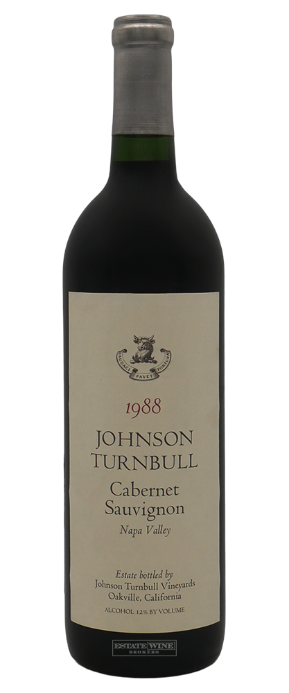 Johnson Turnbull Cabernet Sauvignon 1988 750ml - 1