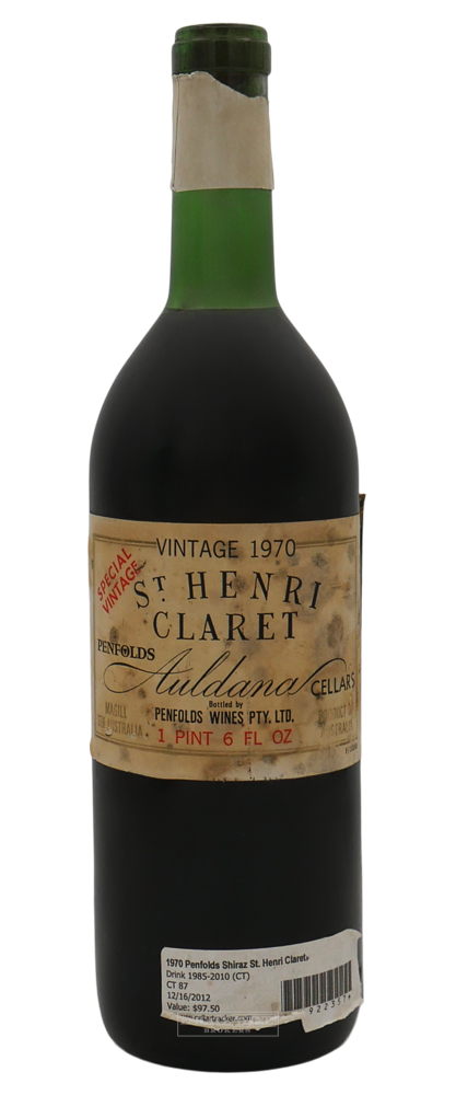Penfolds Shiraz St. Henri 1970 750ml - 1