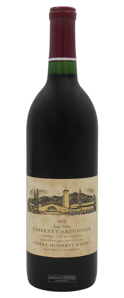 Robert Mondavi Winery Cabernet Sauvignon Oakville 1978 750ml - 1