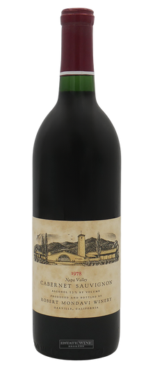 Robert Mondavi Winery Cabernet Sauvignon Oakville 1978 750ml - 1