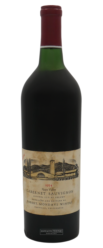 Robert Mondavi Winery Cabernet Sauvignon Reserve Napa Valley 1974 750ml - 1