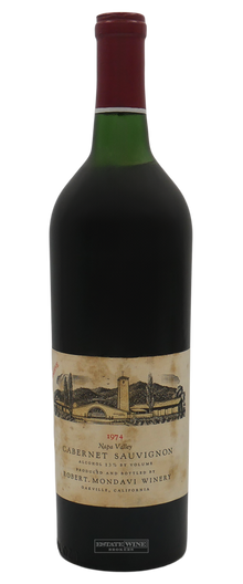 Robert Mondavi Winery Cabernet Sauvignon Reserve Napa Valley 1974 750ml - 1
