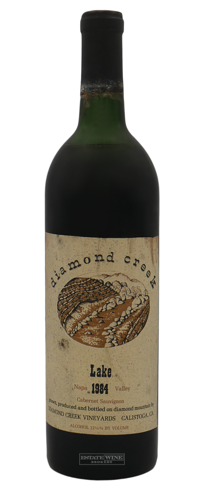 Diamond Creek Cabernet Sauvignon Lake Blend Gravelly Meadow Napa Valley 1984 750ml - 1