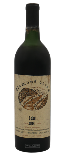 Diamond Creek Cabernet Sauvignon Lake Blend Gravelly Meadow Napa Valley 1984 750ml - 1