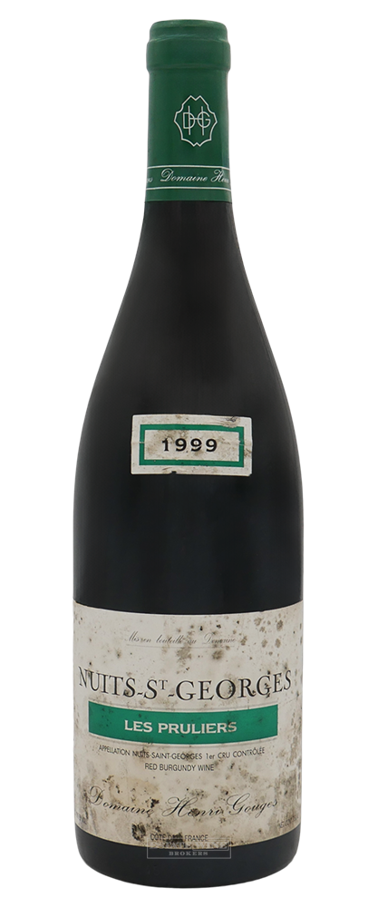 Domaine Henri Gougue Nuits Saint Georges Les Vaucrains 1er Cru 1999 750ml [Stained Label] - 1