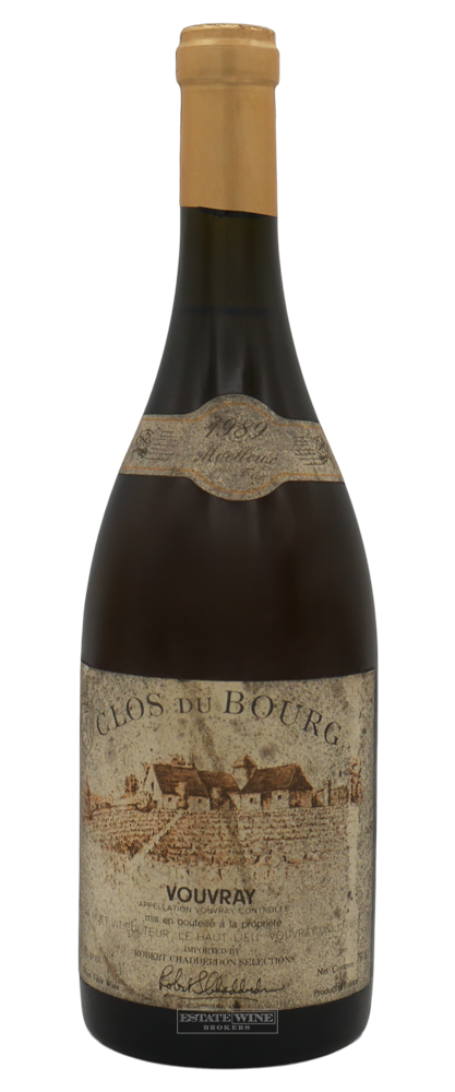 Domaine Huet Vouvray Moelleux 1ere Trie Clos du Bourg 1989 750ml [Stained Label] - 1